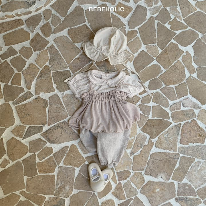 Bebe Holic - Korean Baby Fashion - #babyclothing - Collar Cloud Tee - 5