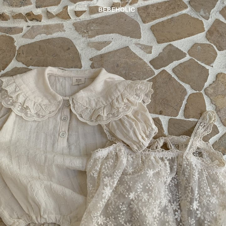 Bebe Holic - Korean Baby Fashion - #babyfashion - Yuki Frill BodY Suit - 8