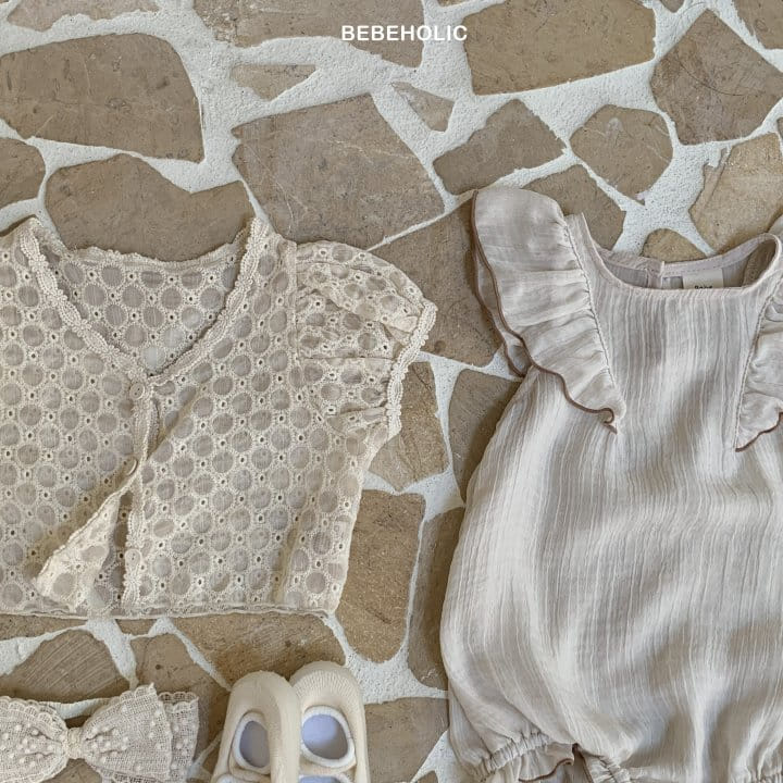Bebe Holic - Korean Baby Fashion - #babyfashion - Lily Wing Body Suit - 6