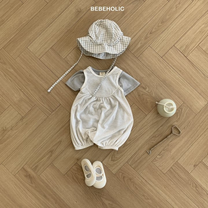 Bebe Holic - Korean Baby Fashion - #babyfever - Linen Shirring Body Suit - 7