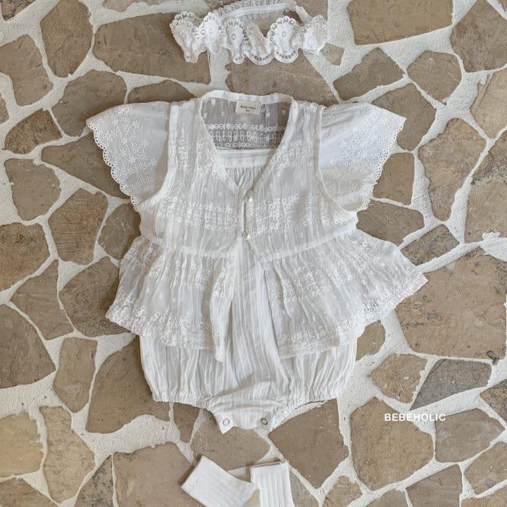 Bebe Holic - Korean Baby Fashion - #babyfever - Wing Body Suit - 8