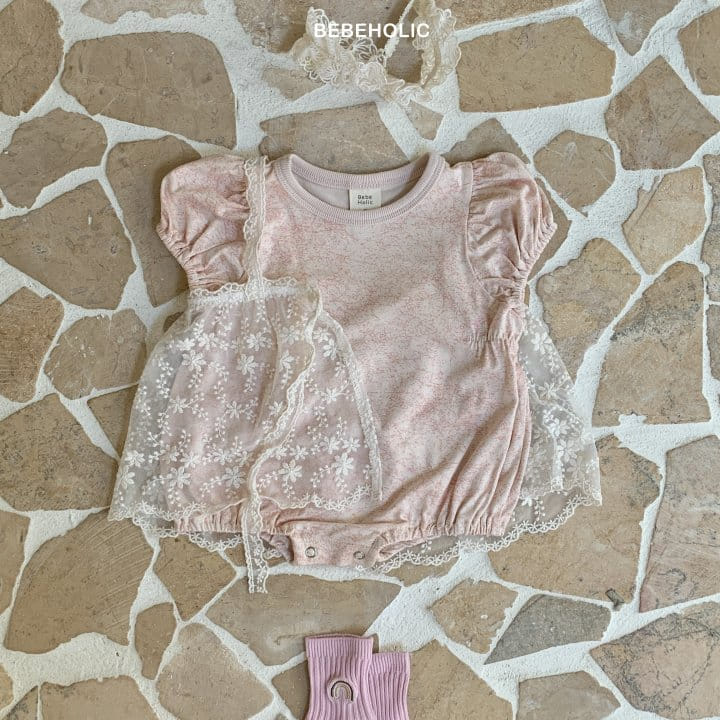 Bebe Holic - Korean Baby Fashion - #babyfever - Flower Body Suit - 5