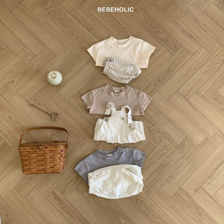Bebe Holic - Korean Baby Fashion - #babygirlfashion - Basic Tee - 3