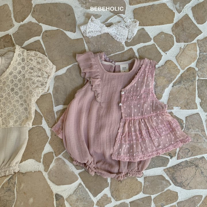 Bebe Holic - Korean Baby Fashion - #babygirlfashion - Lily Wing Body Suit - 8