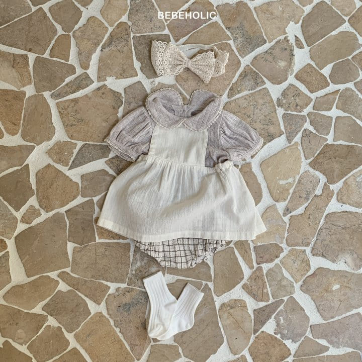 Bebe Holic - Korean Baby Fashion - #babylifestyle - Collar Cloud Tee - 9