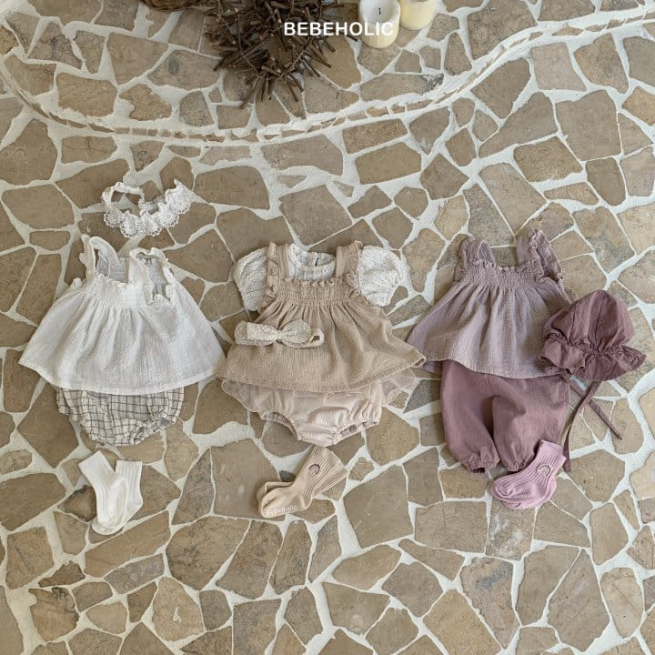 Bebe Holic - Korean Baby Fashion - #babylifestyle - Frill Smoke Blouse