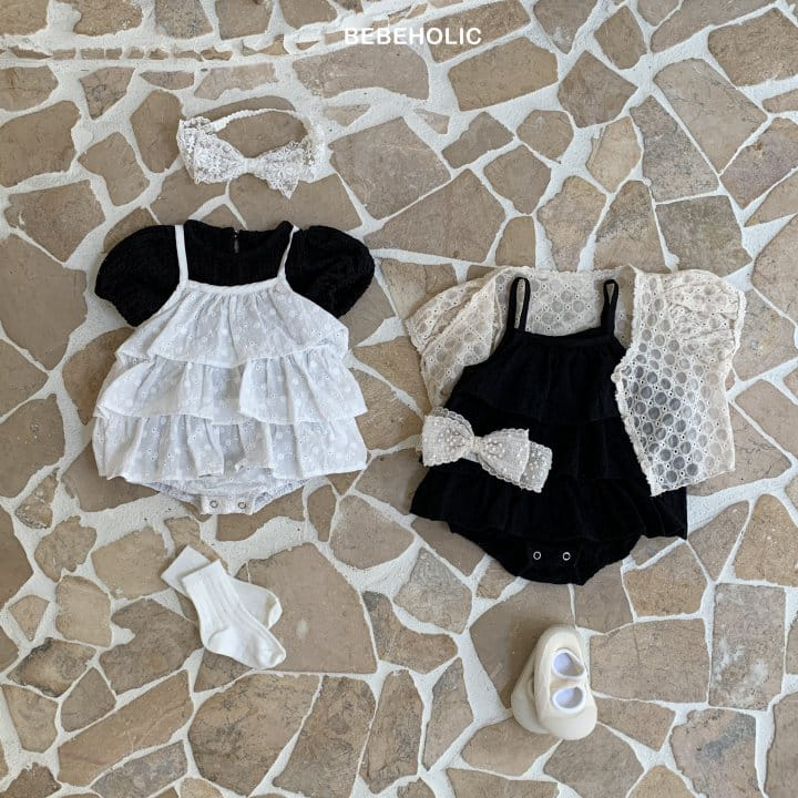 Bebe Holic - Korean Baby Fashion - #babylifestyle - Flower Kan Kan Body Suit
