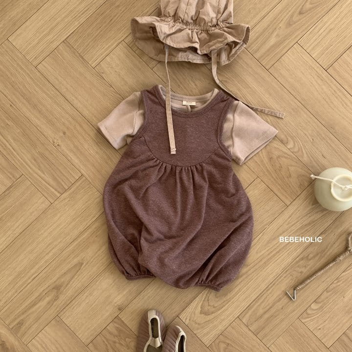 Bebe Holic - Korean Baby Fashion - #babyoninstagram - Linen Shirring Body Suit - 10