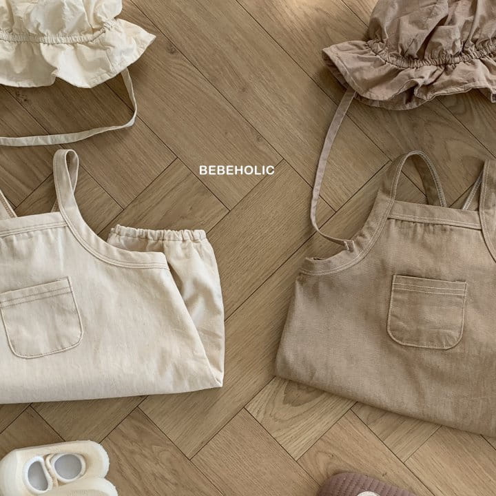 Bebe Holic - Korean Baby Fashion - #babyoninstagram - Twill Pocket Body Suit - 5
