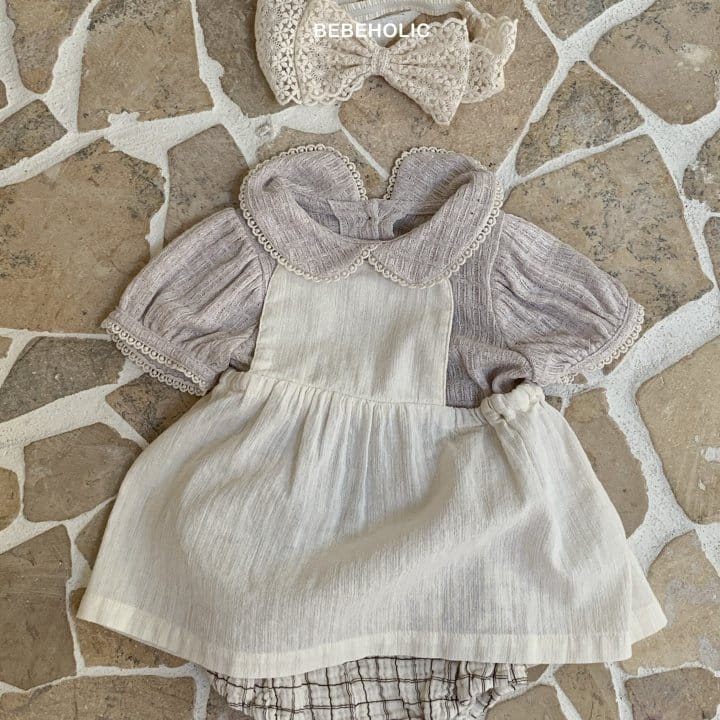 Bebe Holic - Korean Baby Fashion - #babyoninstagram - Collar Cloud Tee - 10