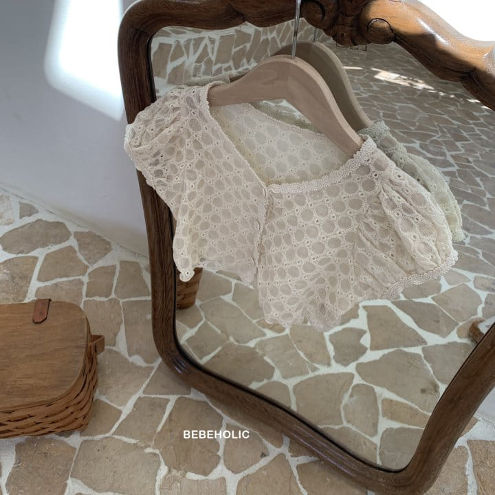 Bebe Holic - Korean Baby Fashion - #babylifestyle - Lace Cardigna - 4