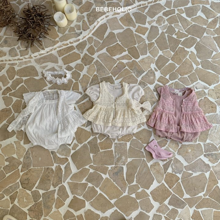 Bebe Holic - Korean Baby Fashion - #babyoninstagram - Mango Chiffon Vest