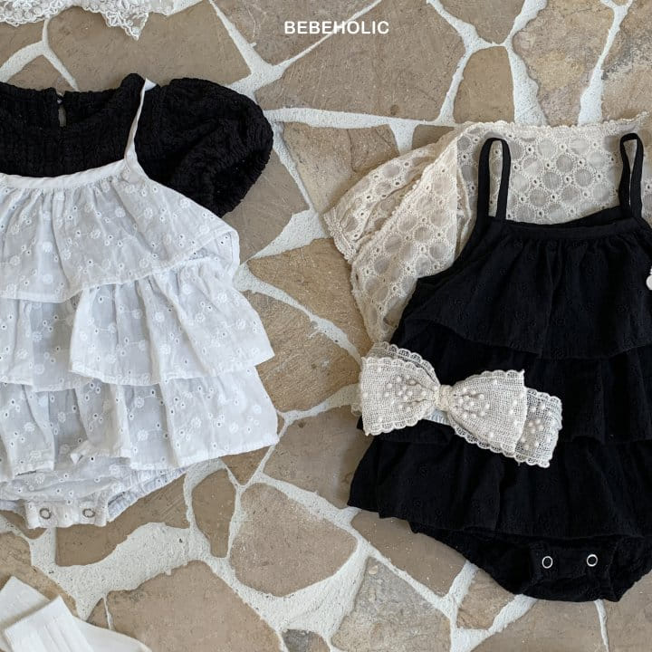 Bebe Holic - Korean Baby Fashion - #babyoninstagram - Flower Kan Kan Body Suit - 2