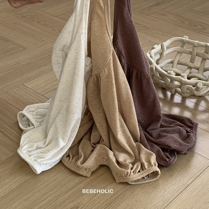 Bebe Holic - Korean Baby Fashion - #babyootd - Linen Shirring Body Suit - 11