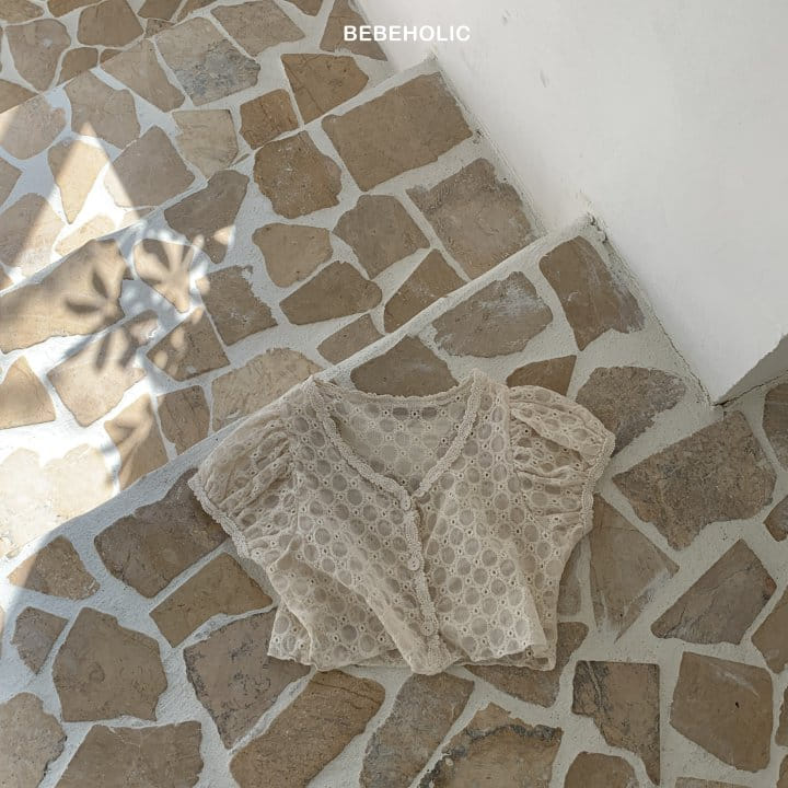 Bebe Holic - Korean Baby Fashion - #babyootd - Lace Cardigna - 5