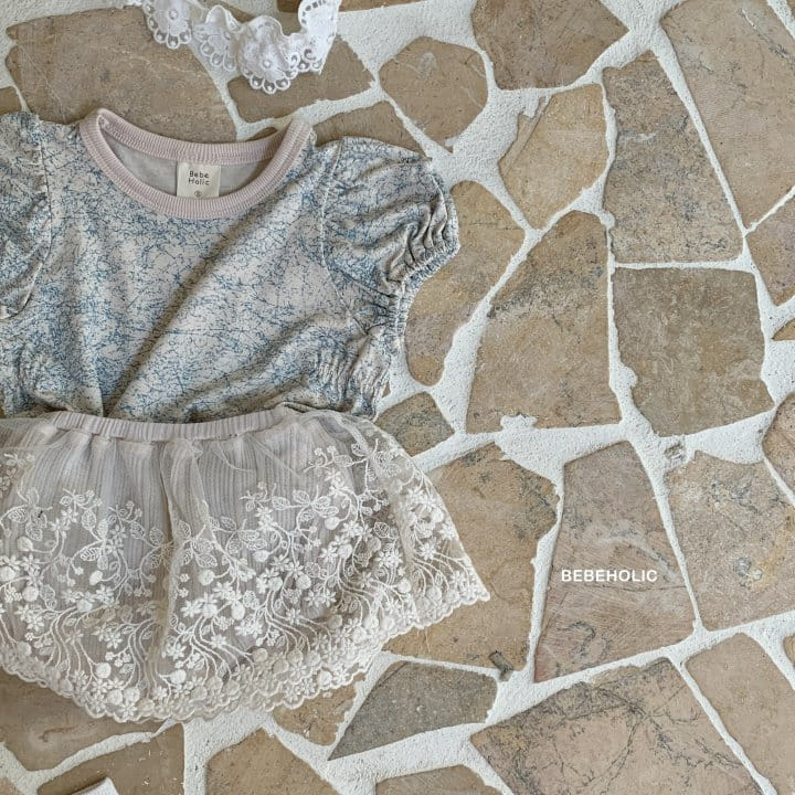 Bebe Holic - Korean Baby Fashion - #babyootd - Flower Body Suit - 9