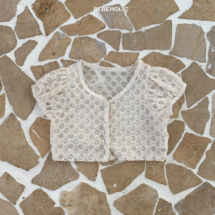 Bebe Holic - Korean Baby Fashion - #babyoutfit - Lace Cardigna - 7
