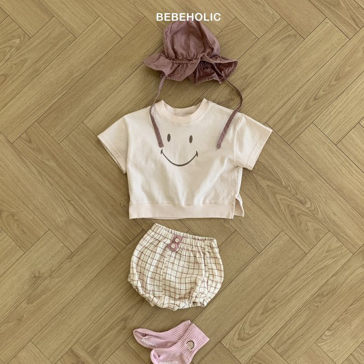 Bebe Holic - Korean Baby Fashion - #babyoutfit - Double Check Bloomers - 4