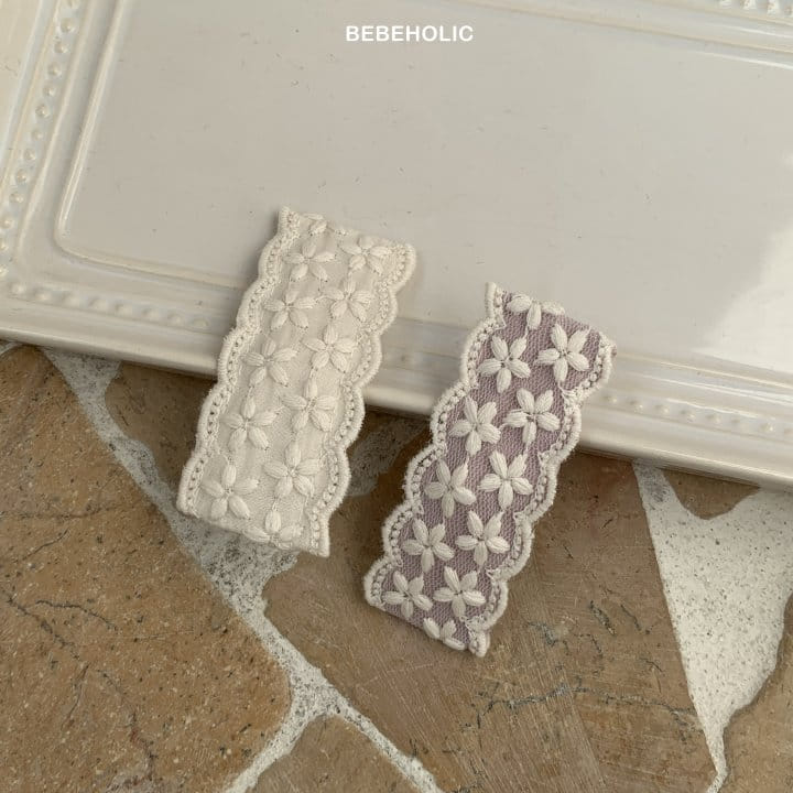 Bebe Holic - Korean Baby Fashion - #babywear - Snow Flower Hair Pin Set - 2