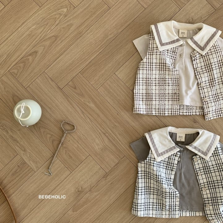 Bebe Holic - Korean Baby Fashion - #onlinebabyboutique - Creamy Collar Tee - 8