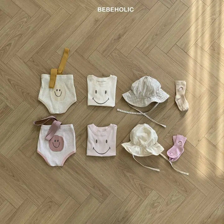 Bebe Holic - Korean Baby Fashion - #onlinebabyboutique - Smile Dungarees Bloomers - 3