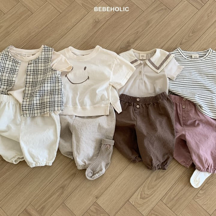Bebe Holic - Korean Baby Fashion - #onlinebabyboutique - Natural Pants - 2