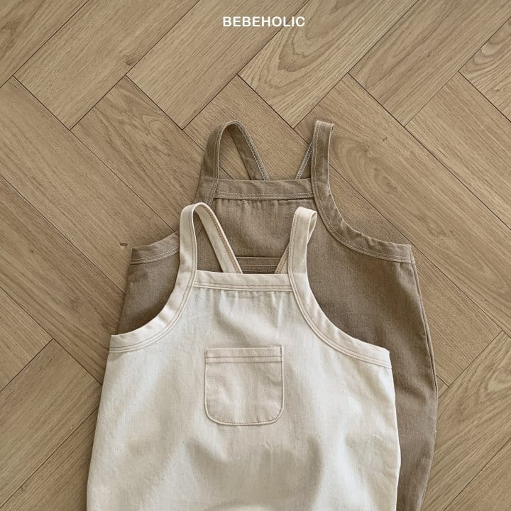 Bebe Holic - Korean Baby Fashion - #onlinebabyshop - Twill Pocket Body Suit - 11