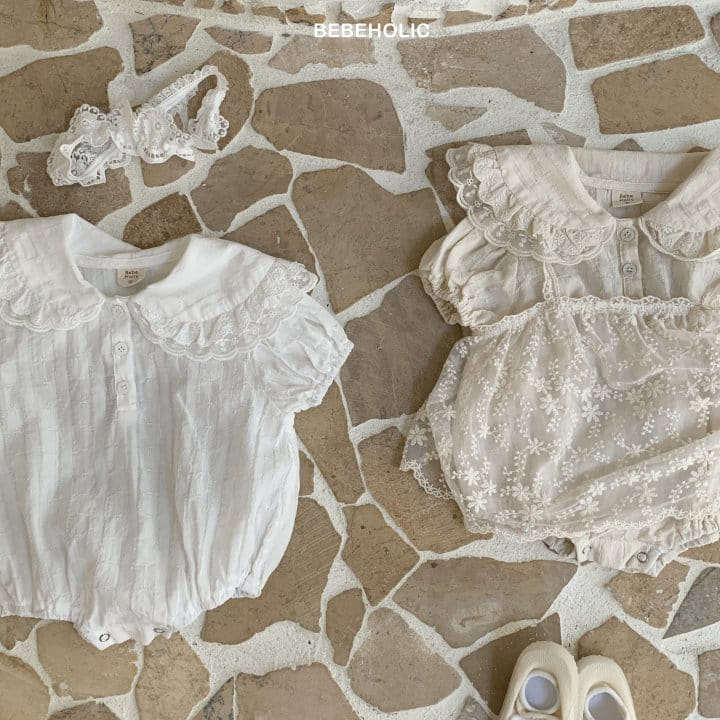 Bebe Holic - Korean Baby Fashion - #onlinebabyshop - Yuki Frill BodY Suit - 3