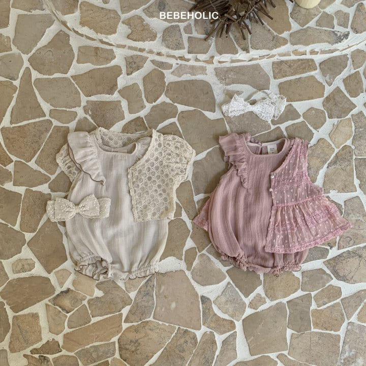 Bebe Holic - Korean Baby Fashion - #onlinebabyshop - Lily Wing Body Suit