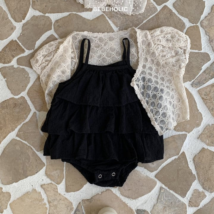 Bebe Holic - Korean Baby Fashion - #onlinebabyshop - Flower Kan Kan Body Suit - 8