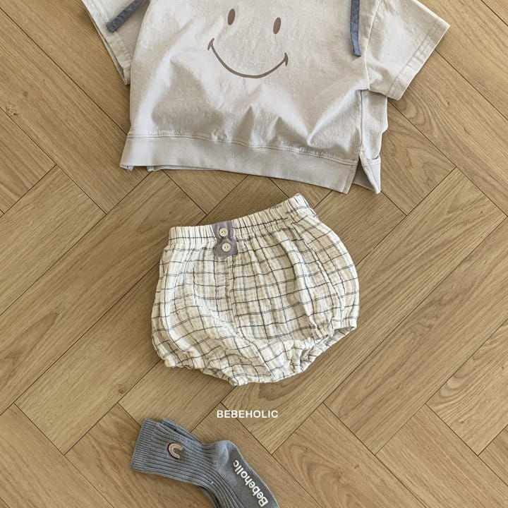 Bebe Holic - Korean Baby Fashion - #smilingbaby - Double Check Bloomers - 7