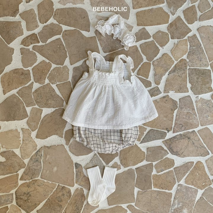 Bebe Holic - Korean Baby Fashion - #smilingbaby - Frill Smoke Blouse - 9