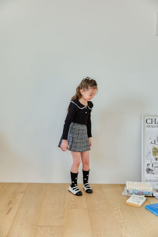 Berry Berry - Korean Children Fashion - #stylishchildhood - Circle Collar Tee - 4