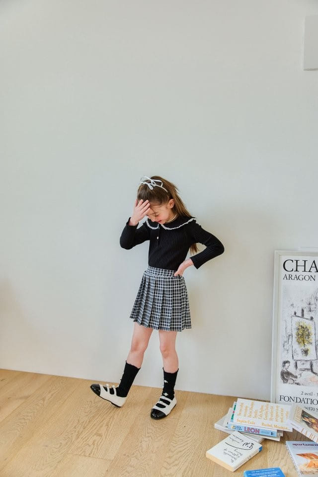Berry Berry - Korean Children Fashion - #childofig - Big Check Skirt - 8