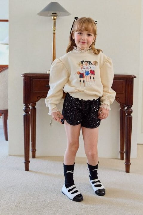 Berry Berry - Korean Children Fashion - #kidsstore - Spangle Pants - 6