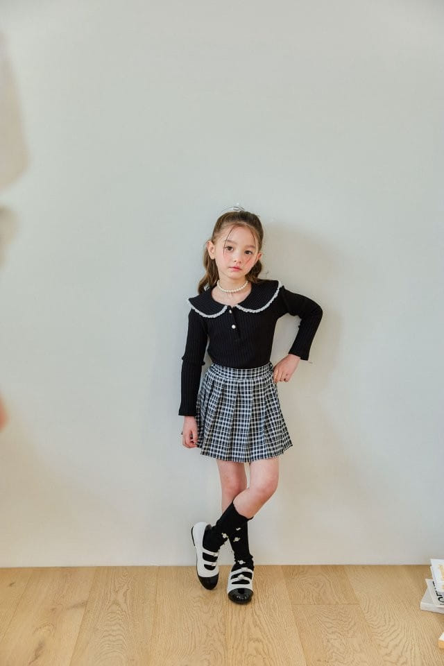 Berry Berry - Korean Children Fashion - #kidsstore - Big Check Skirt