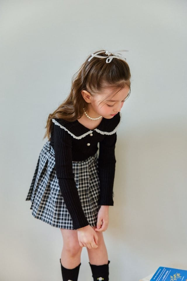 Berry Berry - Korean Children Fashion - #kidzfashiontrend - Circle Collar Tee - 11