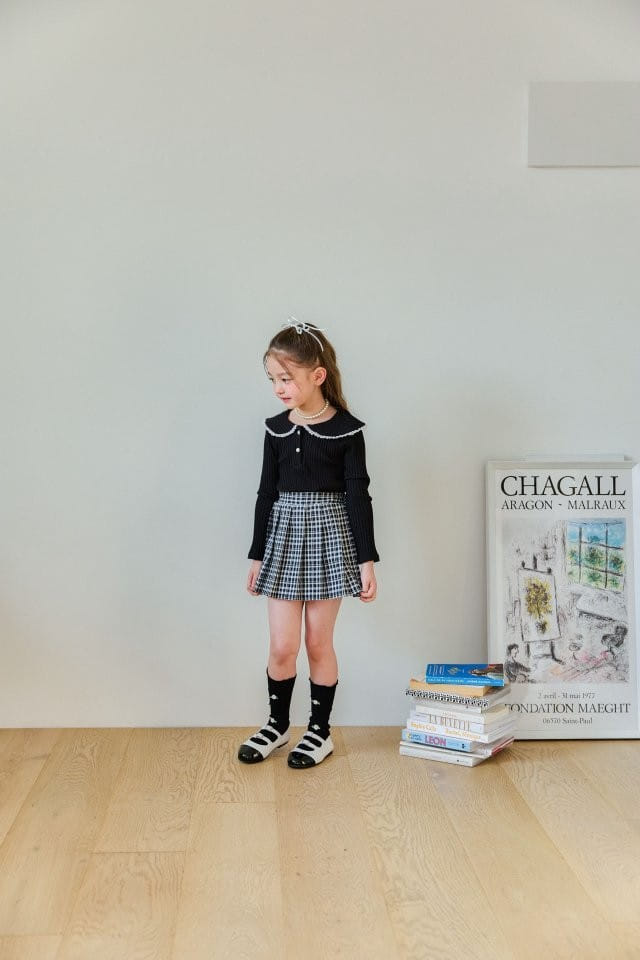 Berry Berry - Korean Children Fashion - #Kfashion4kids - Big Check Skirt - 4