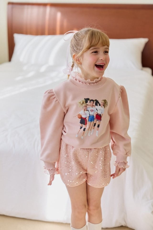 Berry Berry - Korean Children Fashion - #prettylittlegirls - Barbie Sweatshirt - 11