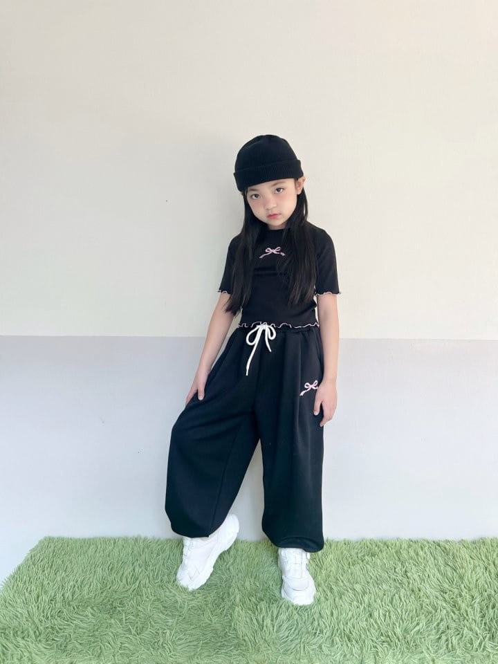 Better j - Korean Children Fashion - #Kfashion4kids - Ribbon Wrinkle Pants - 11