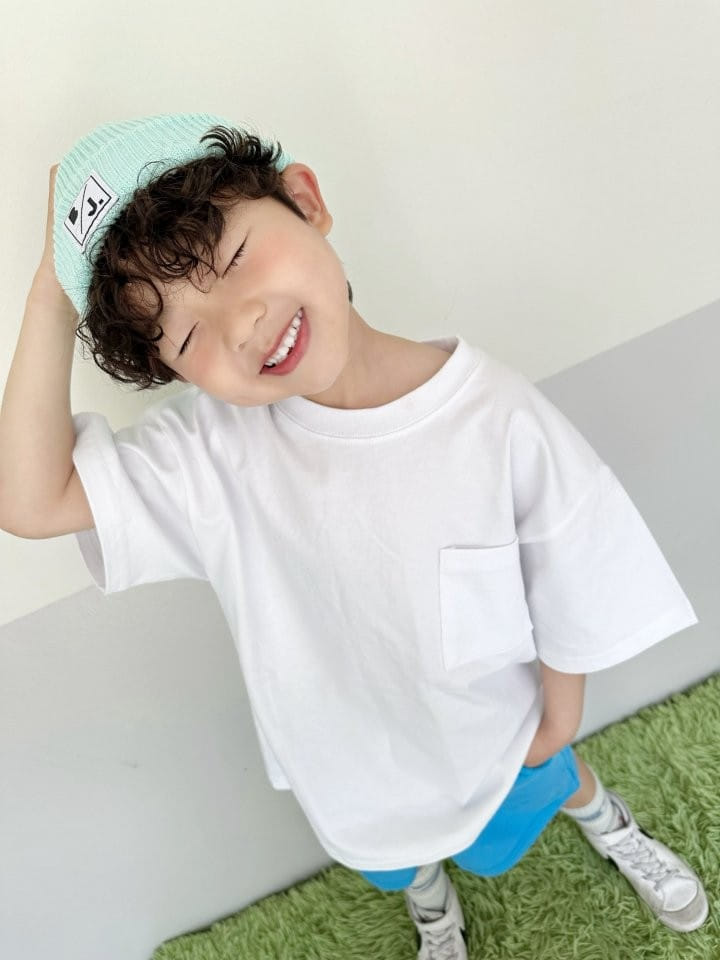 Better j - Korean Children Fashion - #childofig - Pocket Over Tee - 11