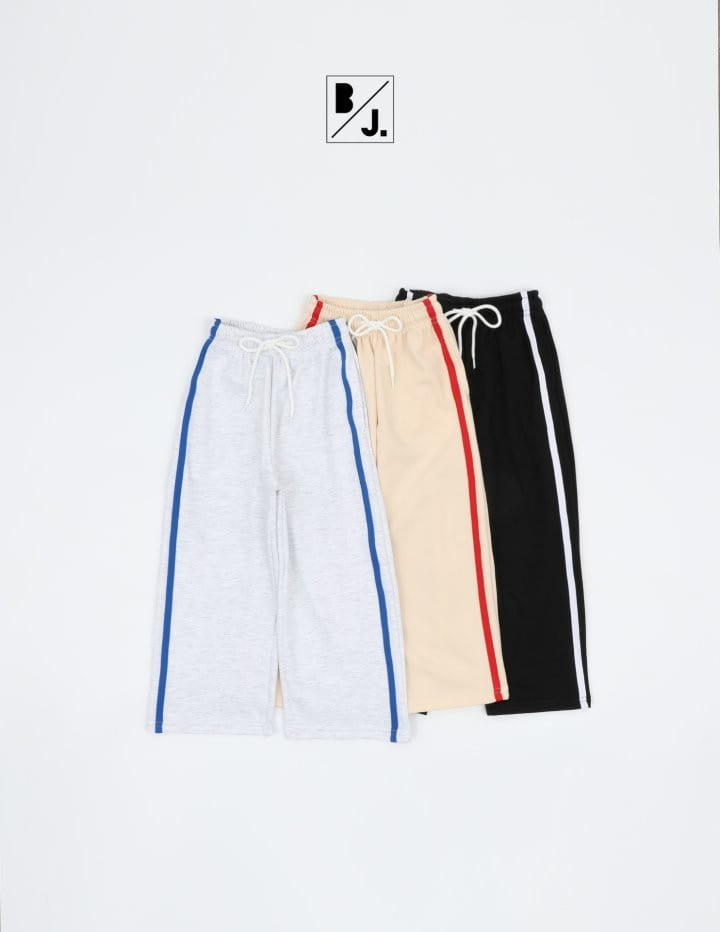 Better j - Korean Children Fashion - #childrensboutique - Two Line Wide Pants - 2