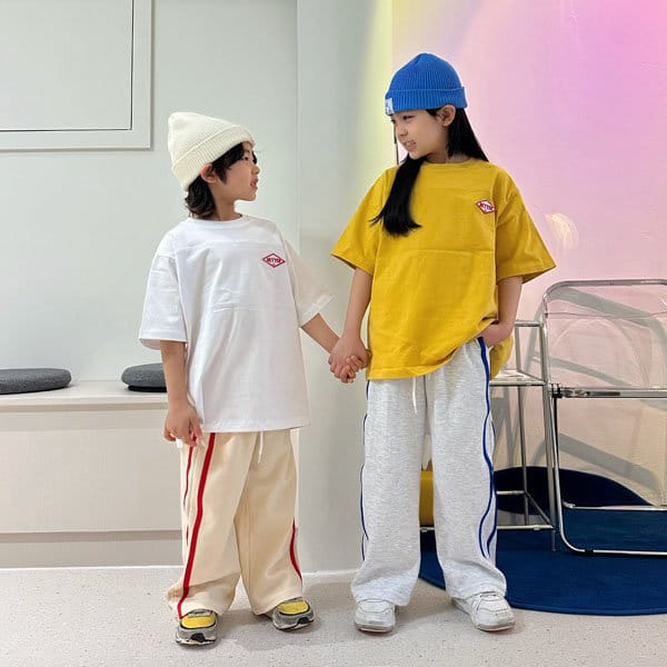 Better j - Korean Children Fashion - #designkidswear - Better Slit Box Tee