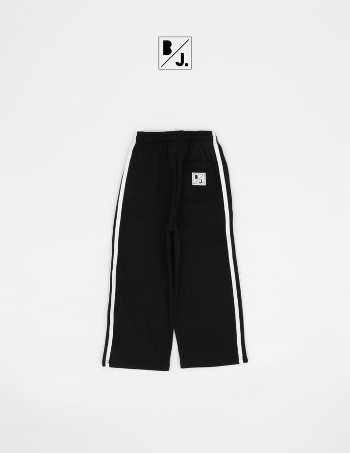 Better j - Korean Children Fashion - #designkidswear - Two Line Wide Pants - 4