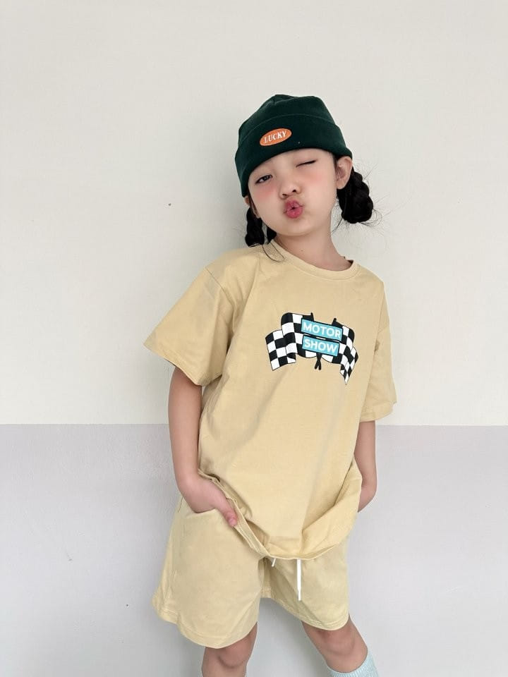 Better j - Korean Children Fashion - #kidzfashiontrend - Moter Top Bottom Set - 6