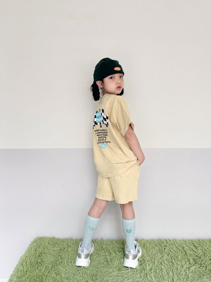 Better j - Korean Children Fashion - #littlefashionista - Moter Top Bottom Set - 8
