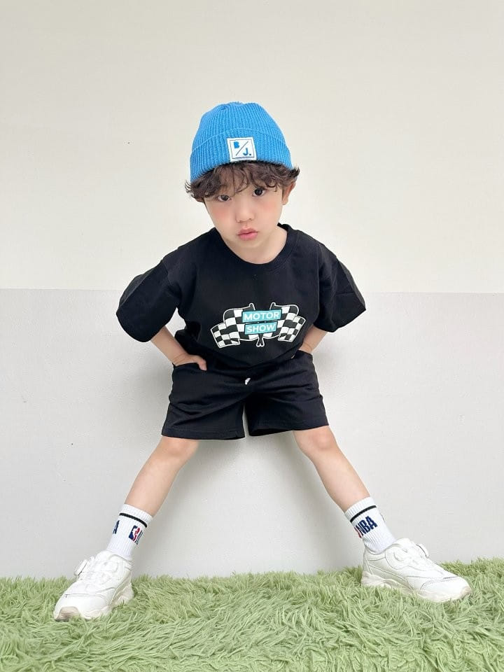 Better j - Korean Children Fashion - #magicofchildhood - Moter Top Bottom Set - 9