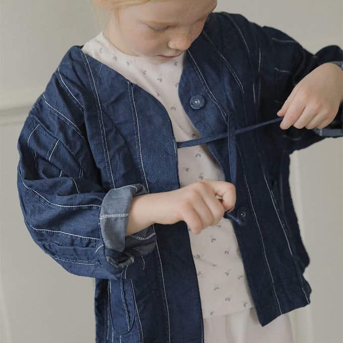 Bien A Bien - Korean Children Fashion - #childofig - Boras Denim Jacket
