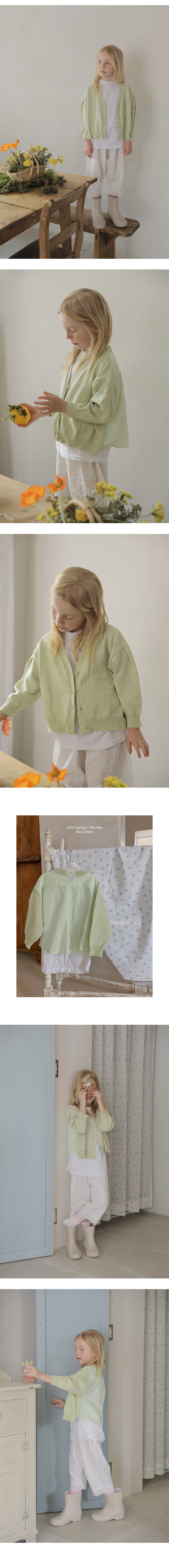 Bien A Bien - Korean Children Fashion - #kidzfashiontrend - Henne Color Knit Cardigan - 3
