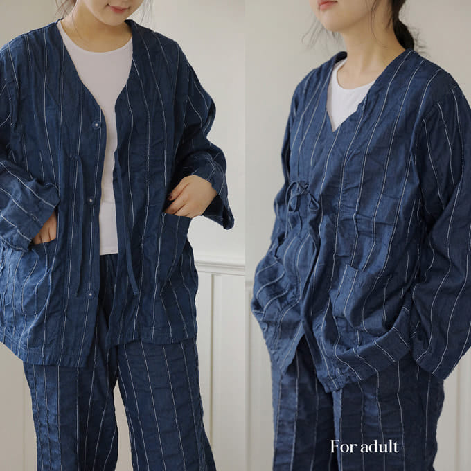 Bien A Bien - Korean Children Fashion - #prettylittlegirls - Adult Boras Denim Jacket